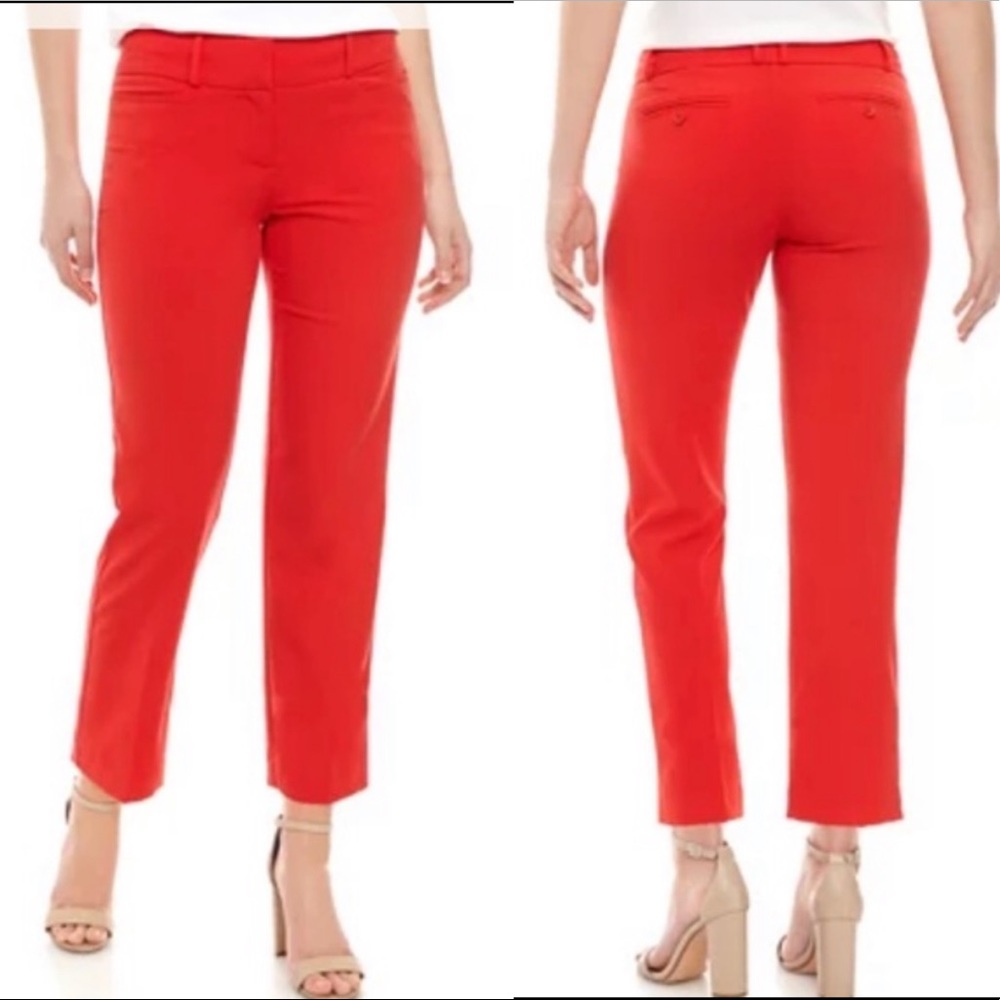 The Limited Bold Red Pantsuit